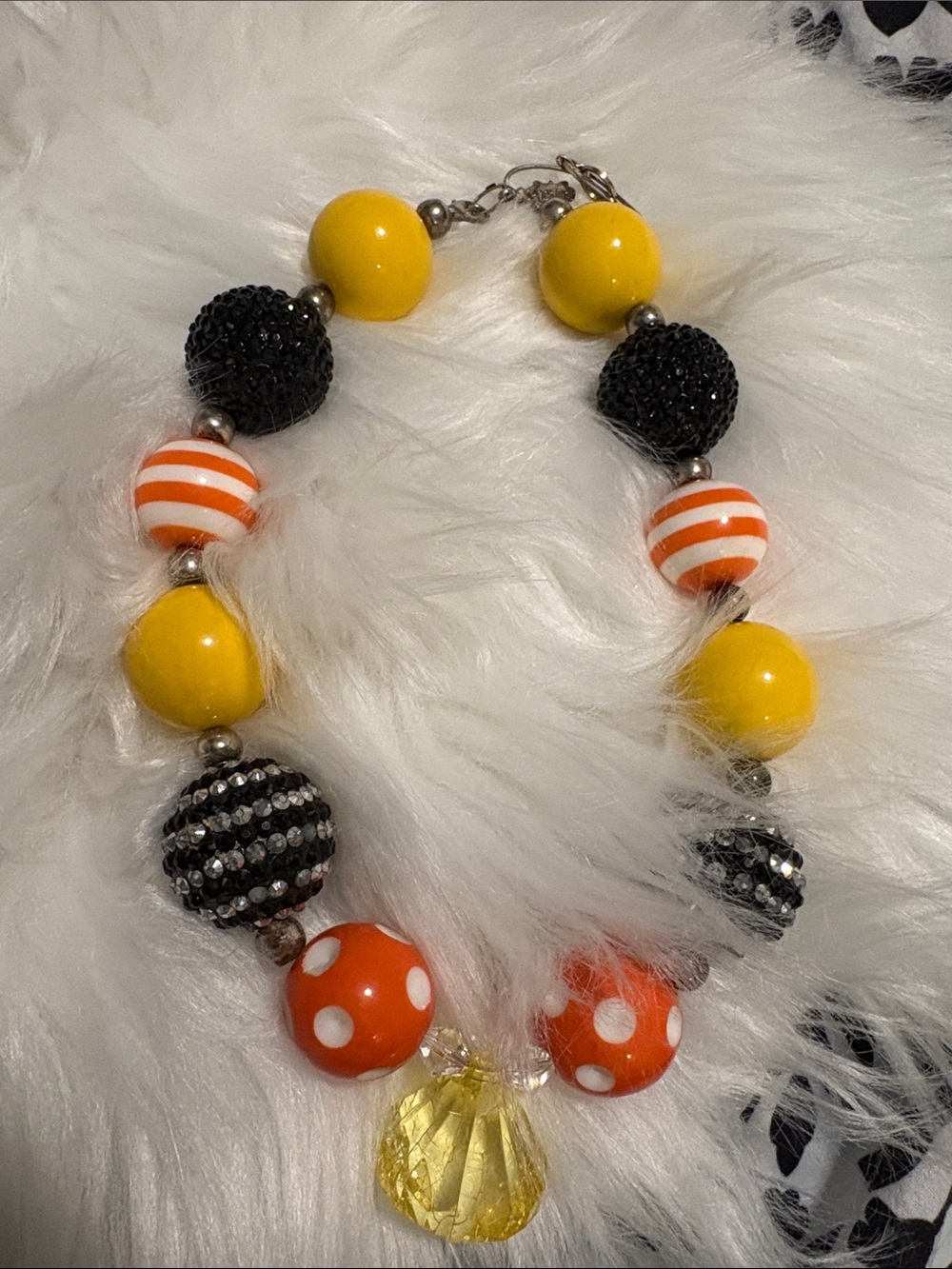 Toddler Halloween necklace